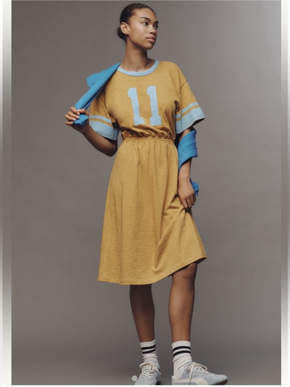 Anthropologie x Sundry Rugby Midi Dress - Size M - BNWT